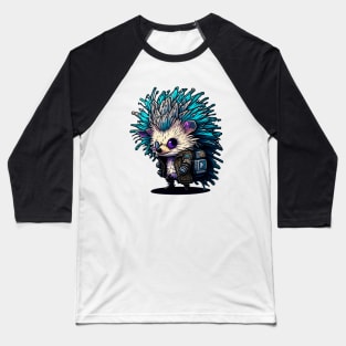 CYBERPUNK HEDGEHOG #10 Baseball T-Shirt